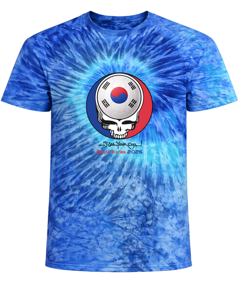 South Korea FIFA World Cup Stealie Tie-Dye T-Shirt