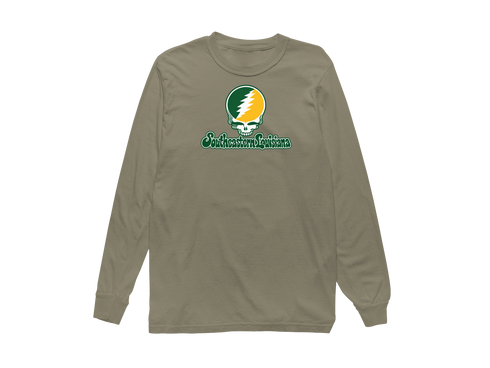 Southeastern Louisiana Stealie Premium Unisex Long-Sleeve — Design: Southeastern Louisiana University — Sandstone