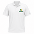 Southeastern Louisiana Stealie Premium Unisex Polo — Design: Southeastern Louisiana University — White