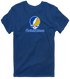 Southern Arkansas Stealie Premium Unisex T-Shirt — Design: Southern Arkansas University — Navy