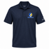 Southern Arkansas Stealie Premium Unisex Polo — Design: Southern Arkansas University — Navy