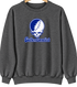Southern Connecticut Stealie Premium Unisex Crewneck — Design: Southern Connecticut State University — Dark Heather