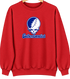 Southern Connecticut Stealie Premium Unisex Crewneck — Design: Southern Connecticut State University — Red