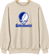 Southern Connecticut Stealie Premium Unisex Crewneck — Design: Southern Connecticut State University — Sand