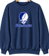 Southern Connecticut Stealie Premium Unisex Crewneck — Design: Southern Connecticut State University — Navy
