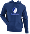 Southern Connecticut Stealie Premium Unisex Hoodie — Design: Southern Connecticut State University — Navy