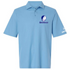 Southern Connecticut Stealie Premium Unisex Polo — Design: Southern Connecticut State University — Blue