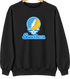 Southern Stealie Premium Unisex Crewneck — Design: Southern University — Black