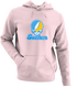 Southern Stealie Premium Unisex Hoodie — Design: Southern University — Light Pink