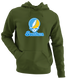 Southern Stealie Premium Unisex Hoodie — Design: Southern University — Military Green