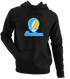 Southern Stealie Premium Unisex Hoodie — Design: Southern University — Black