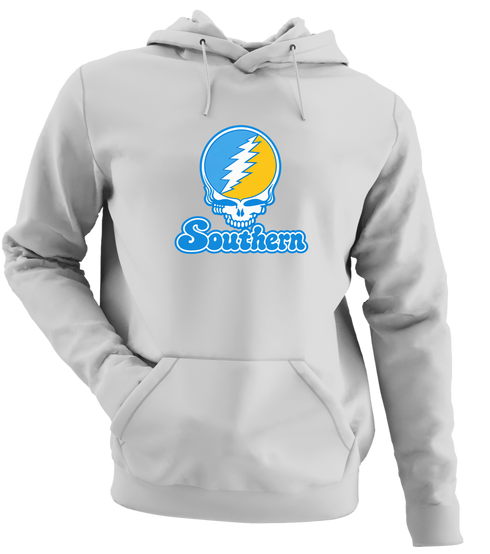 Southern Stealie Premium Unisex Hoodie — Design: Southern University — Sport Grey
