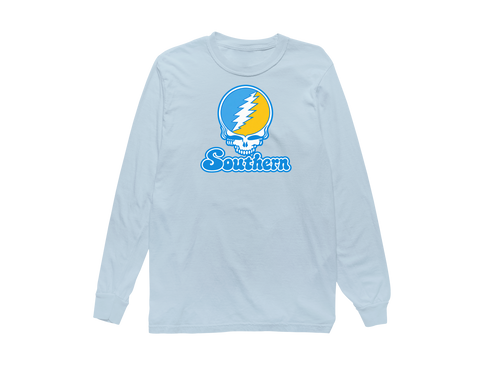 Southern Stealie Premium Unisex Long-Sleeve — Design: Southern University — Chambray
