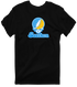 Southern Stealie Premium Unisex T-Shirt — Design: Southern University — Black