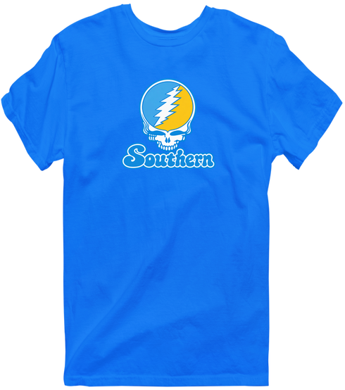 Southern Stealie Premium Unisex T-Shirt — Design: Southern University — Royal