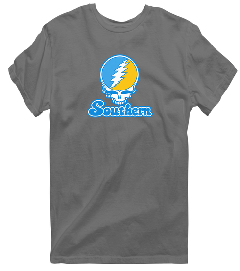 Southern Stealie Premium Unisex T-Shirt — Design: Southern University — Charcoal