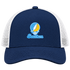 Southern Stealie Premium Unisex Trucker Cap — Design: Southern University — Navy/White