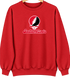 Southern Illinois Stealie Premium Unisex Crewneck — Design: Southern Illinois University Edwardsville — Red