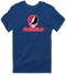 Southern Illinois Stealie Premium Unisex T-Shirt — Design: Southern Illinois University Edwardsville — Navy