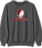 Southern Illinois Stealie Premium Unisex Crewneck — Design: Southern Illinois University — Dark Heather
