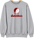 Southern Illinois Stealie Premium Unisex Crewneck — Design: Southern Illinois University — Sport Grey