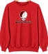 Southern Illinois Stealie Premium Unisex Crewneck — Design: Southern Illinois University — Red