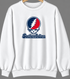 Southern Indiana Stealie Premium Unisex Crewneck — Design: Southern Indiana University of — White