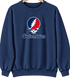 Southern Indiana Stealie Premium Unisex Crewneck — Design: Southern Indiana University of — Navy