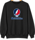 Southern Indiana Stealie Premium Unisex Crewneck — Design: Southern Indiana University of — Black