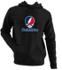 Southern Indiana Stealie Premium Unisex Hoodie — Design: Southern Indiana University of — Black