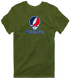 Southern Indiana Stealie Premium Unisex T-Shirt — Design: Southern Indiana University of — Military Green