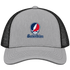 Southern Indiana Stealie Premium Unisex Trucker Cap — Design: Southern Indiana University of — Heather Grey/Black