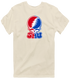 Southern Methodist Stealie Premium Unisex T-Shirt — Design: Southern Methodist University — Sand