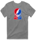 Southern Methodist Stealie Premium Unisex T-Shirt — Design: Southern Methodist University — Dark Heather