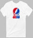 Southern Methodist Stealie Premium Unisex T-Shirt — Design: Southern Methodist University — White