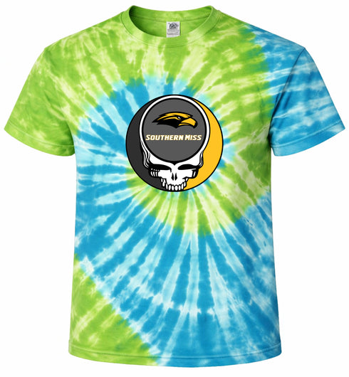 Southern Mississippi Stealie Tie-Dye T-Shirt