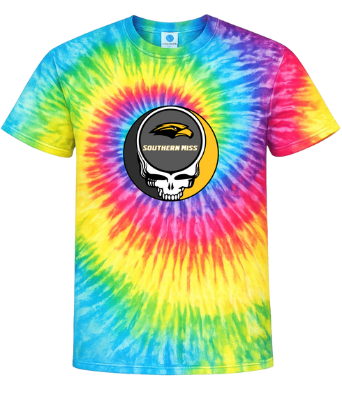 Southern Mississippi Stealie Tie-Dye T-Shirt