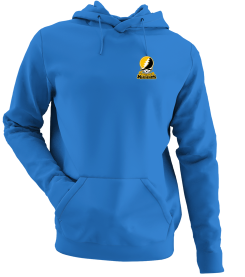 Southern Mississippi Stealie Premium Unisex Hoodie — Design: Southern Mississippi University — Heather Royal