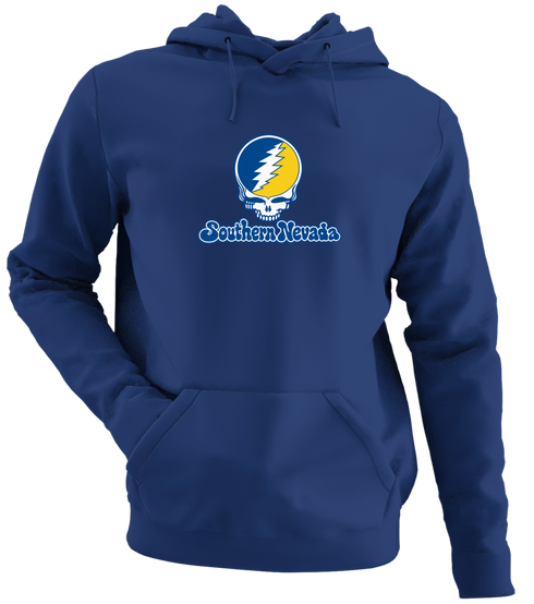 Southern Nevada Stealie Premium Unisex Hoodie — Design: Southern Nevada College of — Navy