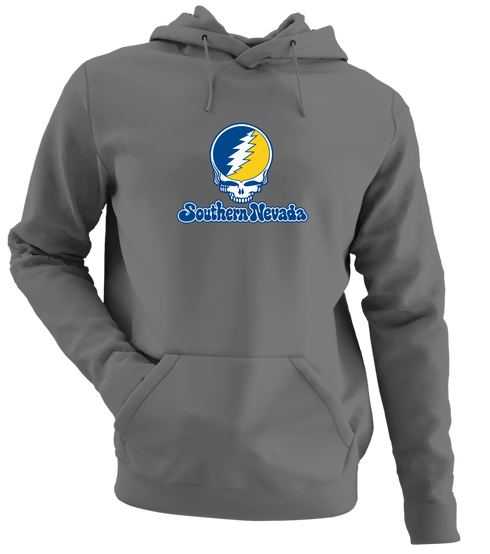 Southern Nevada Stealie Premium Unisex Hoodie — Design: Southern Nevada College of — Charcoal