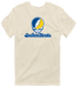 Southern Nevada Stealie Premium Unisex T-Shirt — Design: Southern Nevada College of — Sand