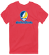 Southern Nevada Stealie Premium Unisex T-Shirt — Design: Southern Nevada College of — Heather Red