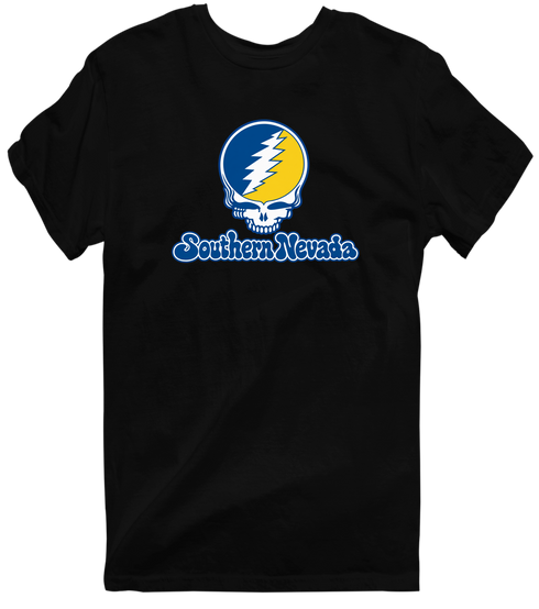 Southern Nevada Stealie Premium Unisex T-Shirt — Design: Southern Nevada College of — Black