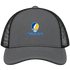 Southern Nevada Stealie Premium Unisex Trucker Cap — Design: Southern Nevada College of — Charcoal/Black