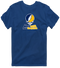 Southern New Hampshire Stealie Premium Unisex T-Shirt — Design: Southern New Hampshire University — Navy