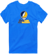 Southern New Hampshire Stealie Premium Unisex T-Shirt — Design: Southern New Hampshire University — Royal