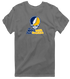 Southern New Hampshire Stealie Premium Unisex T-Shirt — Design: Southern New Hampshire University — Charcoal