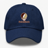 Southwest Minnesota Stealie Premium Unisex Dad Hat — Design: Southwest Minnesota State University — Navy
