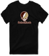 Southwest Minnesota Stealie Premium Unisex T-Shirt — Design: Southwest Minnesota State University — Black