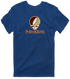 Southwest Minnesota Stealie Premium Unisex T-Shirt — Design: Southwest Minnesota State University — Navy